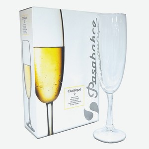 Набор из 2-х бокалов Classique арт.440150 д/шампанского стекло 215мл