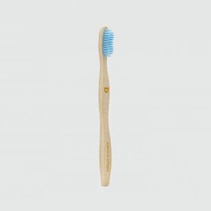 Зубная щетка средней жесткости JUNGLE STORY Bamboo Blue 1 шт