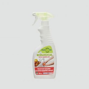 Экологичное средство для мытья фруктов и овощей MOLECOLA Eco-friendly Product For Washing Fruits And Vegetables 500 мл
