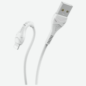 Кабель Hoco X37 Cool Power USB - Lightning White (6931474710499)