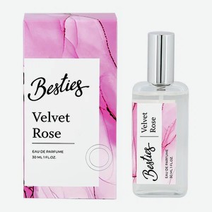 Парфюмерная вода `BESTIES` EAU DE PARFUME velvet rose (жен.) 30 мл