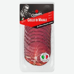 Шейка сыровяленая Cortador из свинины нарезка, 80 г