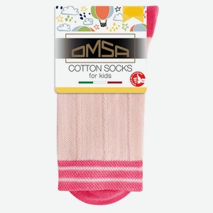 Носки для девочек OMSA kids rosa, р 31-34