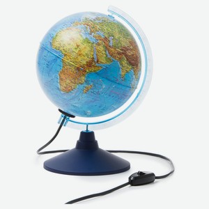 Глобус Земли Globen физический с подсветкой, Ø21 см
