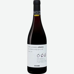 Вино  Джасто , 2020, 2020, 750 мл, Красное, Полусухое