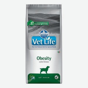 Корм для собак Farmina VetLife обесити страдающих ожирением 2кг
