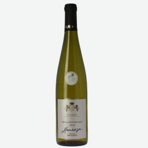 Вино Heimberger Gewurztraminer белое полусухое, 0.75л Франция