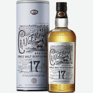 Виски Craigellachie 17 лет в подарочной упаковке, 0.7л Великобритания