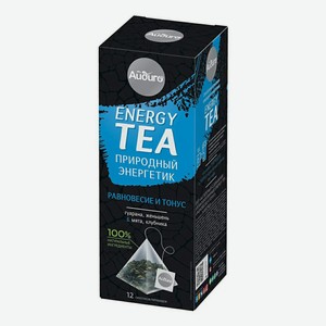 Чай зеленый Айдиго Energy Tea Равновесие и тонус в пирамидках 2,5 г х 12 шт