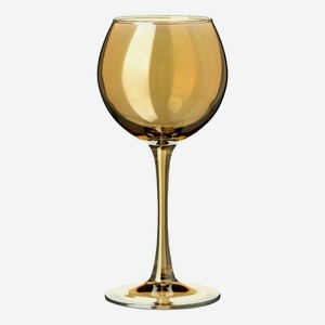 Фужер для вина Glasstar золотистый 280 мл