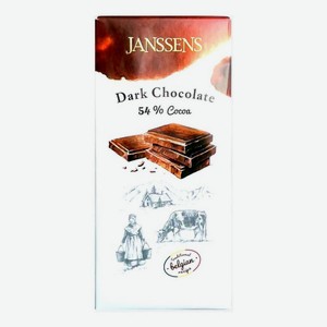 Шоколад Janssens темный 90 г