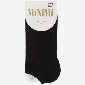Носки женские Minimi cotone 1101 носки хлопок - Nero, Без дизайна, 39-41