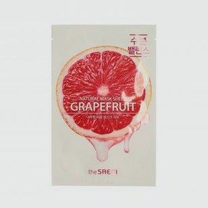 Маска на тканевой основе для лица с экстрактом грейпфрута THE SAEM Natural Grapefruit Mask Sheet 1 шт