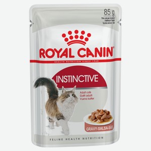 Корм для кошек Royal Canin Instinctive мелкие кусочки в соусе, 85 г