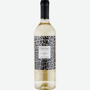 Вино Observer Sauvignon Blanc белое сухое 13 % алк., Чили, 0,75 л