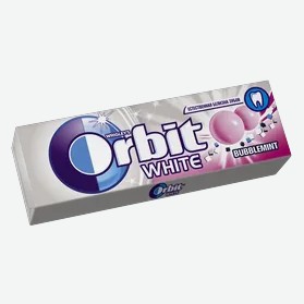 Жевательная резинка Orbit White Bubblemint, 13 г