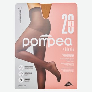 Колготки женские Pompea CL 20 IDEALE - ambrato, Без дизайна, 2