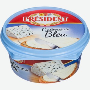 Сыр плавленый President Creme de blue 50% 125 г