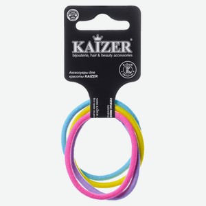 Резинка для волос Kaizer Колечки, d 50х4 мм, 4 шт