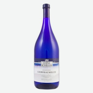 Вино Hans Schiller Lieb Frau Milch белое полусладкое Германия, 1,5 л