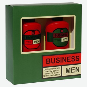 Подарочный набор мужской Шампунь для волос «Фестива» Business Men, 250 мл + Гель для душа «Фестива» Business Men, 250 мл