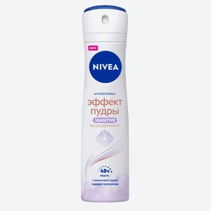 Дезодорант-антиперспирант спрей Nivea Sensitive Эффект пудры, 150 мл