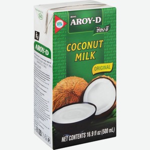 Напиток кокосовый Aroy-D 17-19%, 500 мл