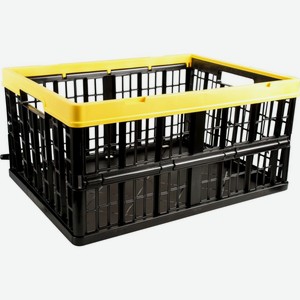 Ящик для хранения складной Бытпласт с перфорированными стенками 48×35×23 см, 32 л