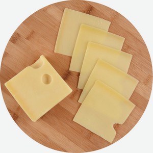Сыр твёрдый Эмменталер Le Superbe 50%, нарезка, 1 кг