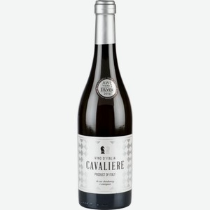 Вино столовое Cavaliere белое полусухое 13 % алк., Италия, 0,75 л