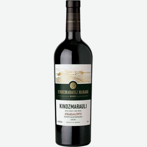 Вино Kindzmarauli Marani Kindzmarauli красное полусладкое 11,5 % алк., Грузия, 0,75 л