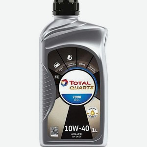 Моторное масло TOTAL Quartz D 7000, 10W-40, 1л, синтетическое [11030301]