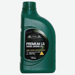 Моторное масло Hyundai Premium LS Diesel, 5W-30, 1л, полусинтетическое [05200-00111]
