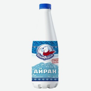 БЗМЖ Напиток к/м Айран Белый Медведь 0,5% 0,9л п/бут.