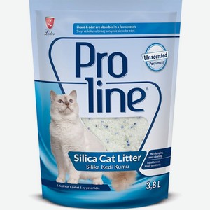 Proline силикагелевый наполнитель для кошачьего туалета, без запаха (3,8 л)