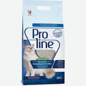 Proline наполнитель для кошачьего туалета, гипоаллергенный, без запаха (20 л)