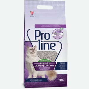 Proline наполнитель для кошачьего туалета, с ароматом лаванды (20 л)