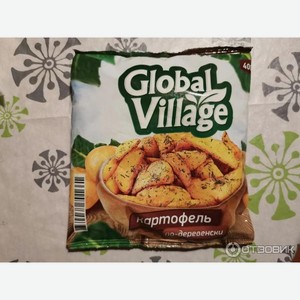 Замороженный картофель Global Village По-деревенски, 400 г