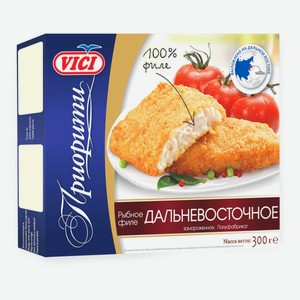 Филе рыбное Дальневосточное, в панировке, Vici, 300 г в магазине Пятёрочка