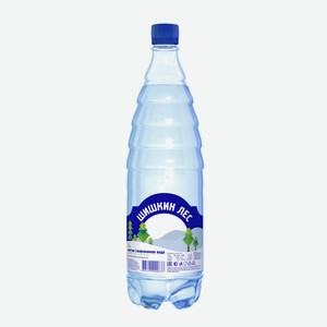 Вода газированная Шишкин Лес питьевая, 1 л