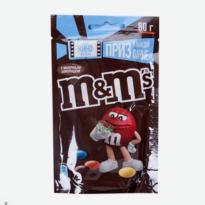 Драже M&M s шоколадное, 80 г