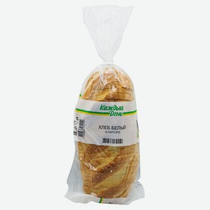 Хлеб пшеничный «Каждый день» Белый нарезка, 380 г