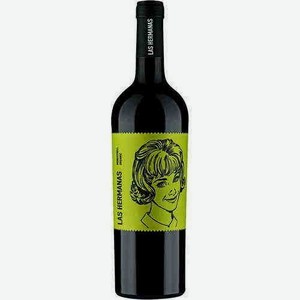 Вино Лас Эрманас Органик Красное Сухое 14,5% 0,75л