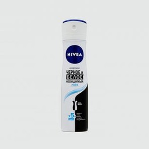 Дезодорант-антиперспирант спрей NIVEA Черное И Белое Невидимый Pure 150 мл
