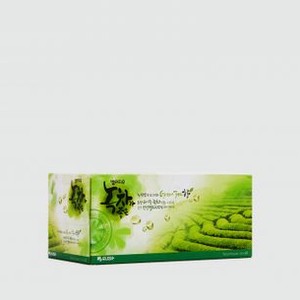 Салфетки для лица двухслойные с органическим зеленым чаем MONALISA Bellagio Green Tea 210 шт