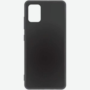 Чехол силиконовый BoraSCO для Galaxy A51 (матовый) черный