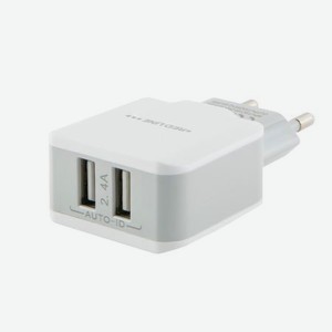 Сетевое зарядное устройство Redline NC-2.4A 2.4A для Apple белый (УТ000013631)