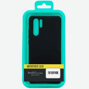 Чехол силиконовый BoraSCO Soft Touch с микрофиброй для Redmi Note 8t черный