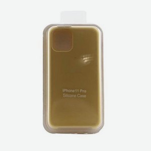 Чехол Innovation для APPLE iPhone 11 Pro Silicone Case Yellow 16431