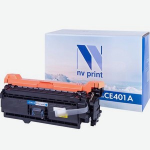 Картридж NV Print CE401A Cyan для Нewlett-Packard CLJ Color M551 (6000k)